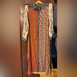 Natural Life Esme Shirt Dress Multi Color